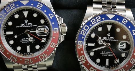 rolex pepsi with metal bezel|rolex pepsi bezel color difference.